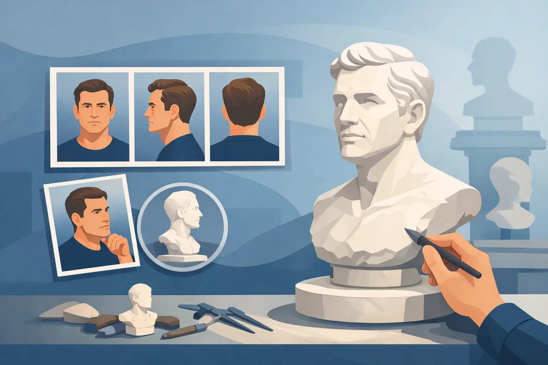 What Photos Are Needed for a Bespoke Bust?