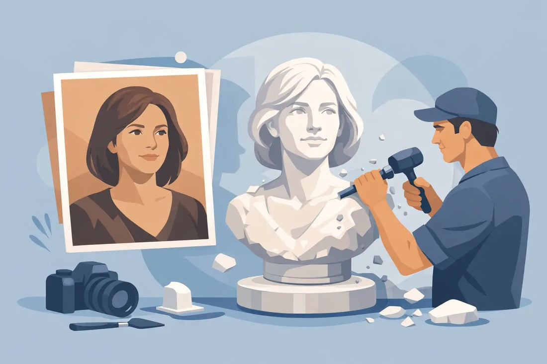 Portrait Bust from Photograph Explained